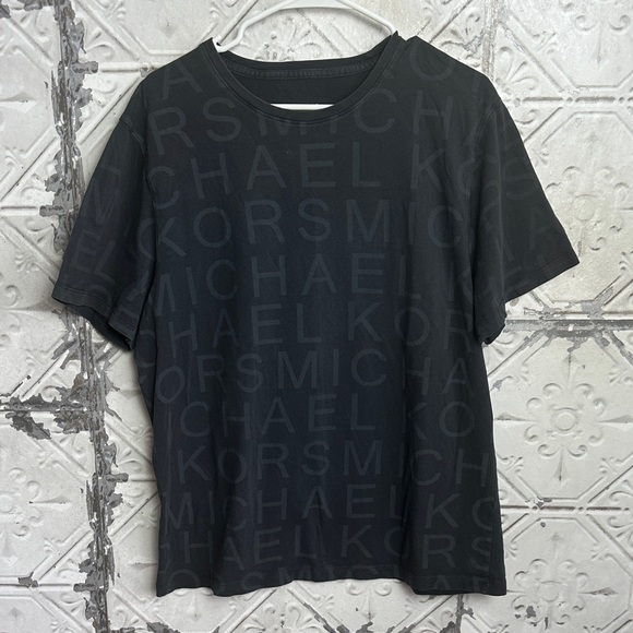 Michael Kors Other - Michael Kors Charcoal Logo Tee